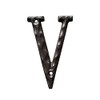 5 Inch House Letters, Rustic Cast Iron Metal Home Address