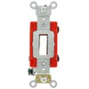 Leviton 20 Amp, 120/277 Volt, Toggle 4-Way AC Quiet Switch,
