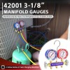 Manifold 42001 Charging Manifold and Test, 2-Valve, A/C Manifold Gauge,