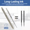 0.5 Pen Refill Compatible with Zenith,0.5mm Tip Fine Point Quick