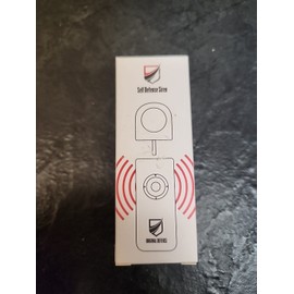 Original Defense Siren Self Defense - Personal Alarm (White)