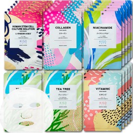 KisoCare Face Pack, Beautiful Skin, Set of 30, Large Capacity, Individual Packaging, Made in Japan, Additive-free, Facial Pack, Can be Used by Men, Moisturizing, Beauty, Hot Spring Water