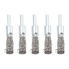 EMSea 5 Pcs 12mm Wire Brush for Drill, 6mm Shank