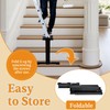 DITKOK Heavy Duty Foldable Ladder Leveler for Stairs, Large Ladder