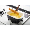 Takagi Metal Hollow Tempura Pot Square 11.2 x 6.3 x