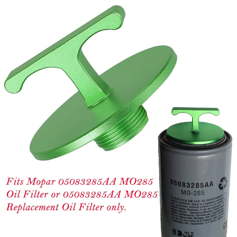 Aluminum Alloy Oil Filter Plug Tool， for Dodge Ram 2500,
