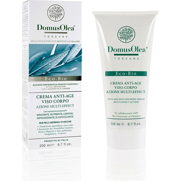 Domus Olea Toscana Anti-Age Multi-Effect Cream for Face & Body,