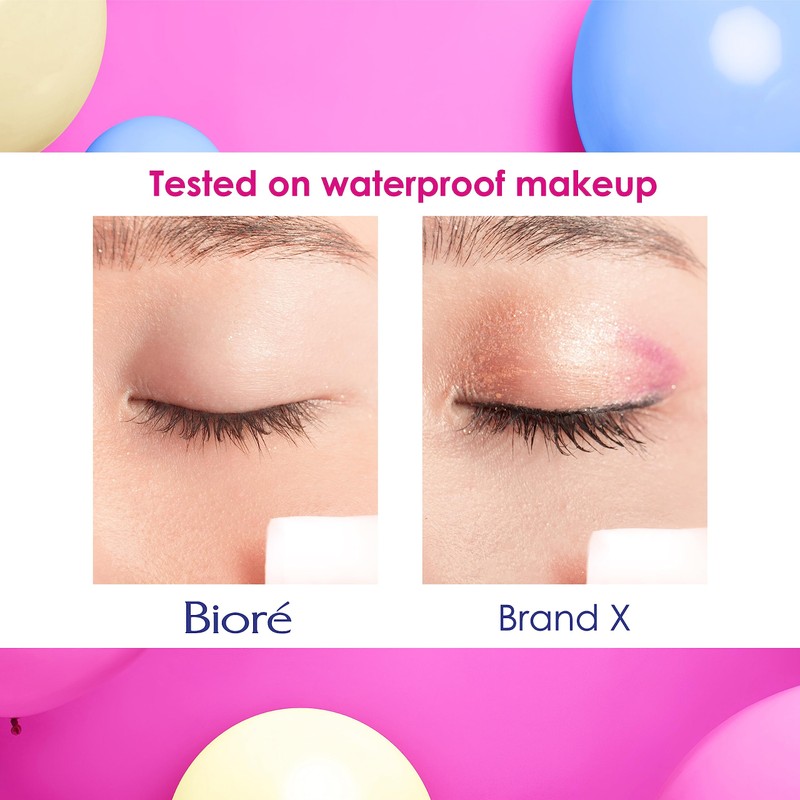 Biore Makeup Removing Cotton Oil in 10 Sheet [Health and Beauty]