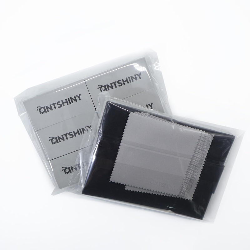 ANTSHINY Ceramic Coating Applicator Sponges Block with Suede Cloth,Car Detailing