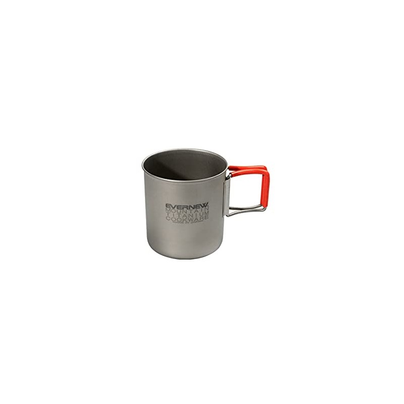 Evernew Lightweight Titanium 400FH Mug 2.1,Sliver