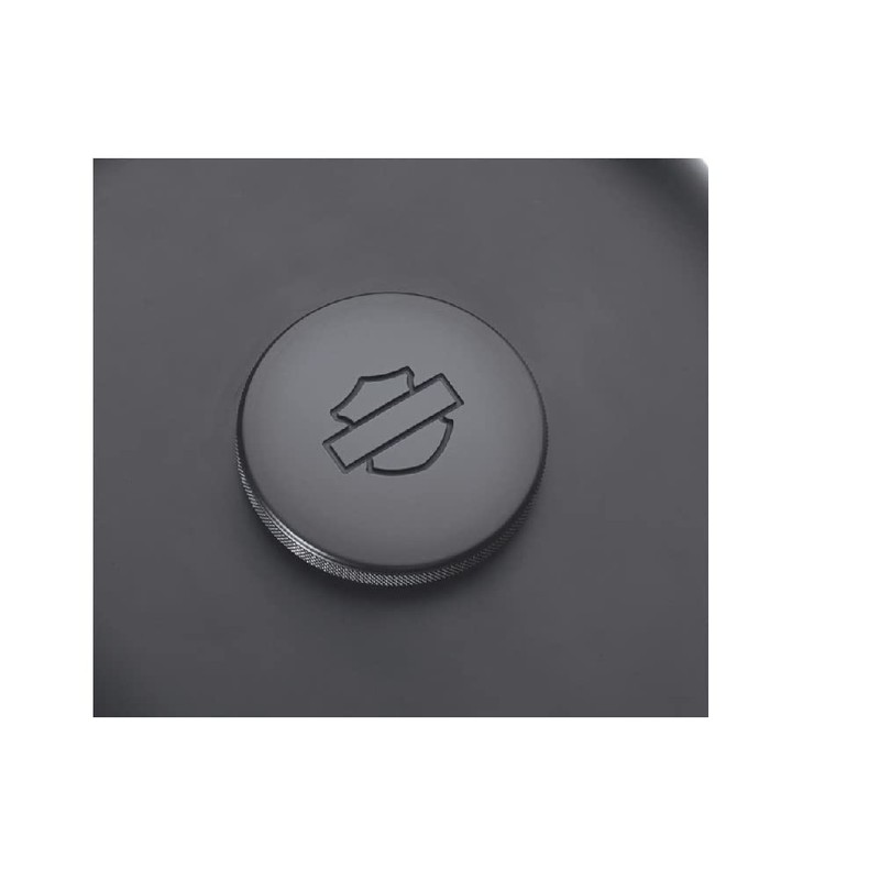 Harley Davidson 61100126A Diamond Black Collection Fuel Cap