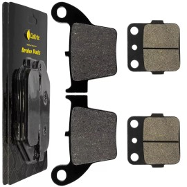 Caltric Brake Pads for Honda  CRF150R CRF150Rb 2007-2018 Front Rear Motorcycle Pads