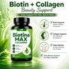 QOCORE Biotina Max Colageno, Hair, Skin & Nails Support with
