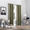 Sun Zero Cyrus Thermal 100% Blackout Grommet Curtain Panel Pair