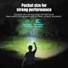 CYANSKY Rechargeable Flashlight,Super Bright,Flashlights High Lumens, Small EDC Flashlights for
