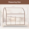 MEHIDFY Sofa Armrest Caddy, Waterproof Bedside Storage Organizer, Non Slip