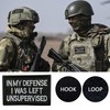 in My Defense I was Left Unsupervised Embroidered Patch, Hook