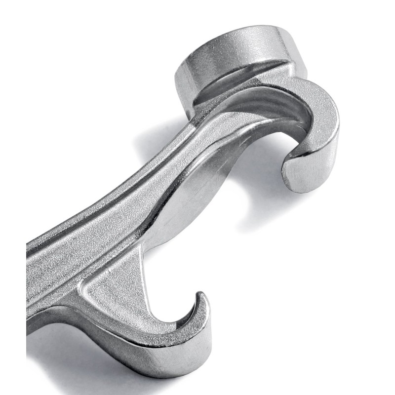New Star Foodservice 38026 Aluminum Pail Opener, 8.5-Inch, Silver