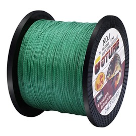 Goture PE Line Fishing Line 500m pe 1.2#4 Strands Strong PE Line Fishing Line Fishing Line High Strength Heavy Duty High Distance Abrasion Resistant Low Elongation Green