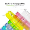 AUVON Weekly Pill Organizer 3 Times a Day, Large 7