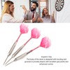 Steel Tip Darts Set Professional Darts Deep Groove Barrel Aluminum
