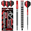 RED DRAGON Javelin Black 22g Tungsten Darts Set with Flights