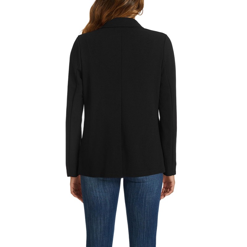 MINTLIMIT Black Blazer Jacket for Women Long Sleeve Notched Lapel