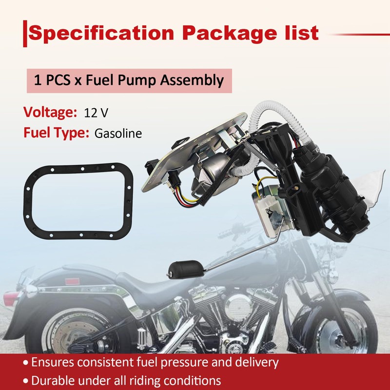 75132-01D Fuel Pump Fits for Harley Softail Fat Boy Heritage