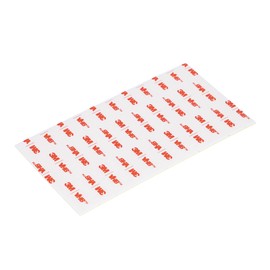 Amon 3911 Super Strong Double Sided Tape (Bumpers, Spoilers, Etc), For Vehicle Exteriors, Powerful Mounting Type, White, Width 3.0 inches (75 mm) x Length 5.5 inches (140 mm) x Thickness 0.04 inches