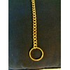 Unbranded 12" GOLD TONE CHAIN * KEY CHAIN * LOBSTER