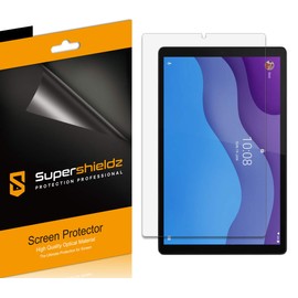 Supershieldz (3 Pack) Designed for Lenovo Tab M10 HD (2nd Gen) 10.1 inch (Model TB-X306F/TB-X306X) and Barnes & Noble Nook 10" HD Tablet Screen Protector, High Definition Clear Shield (PET)