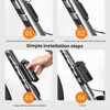 YYunying Bicycle Foldable Pedal Support Rack Stand
