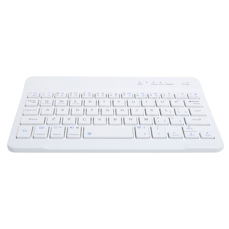 Mini Keyboard Bluetooth Portable 59 Keys Tablet Computer Supplies White