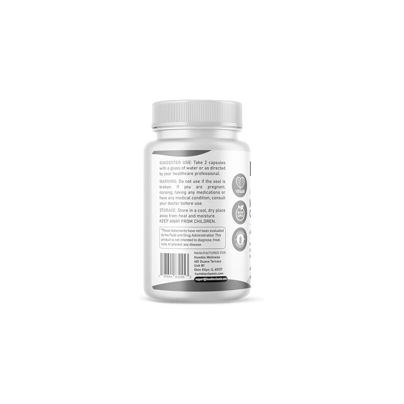 Glicinato de Magnesio para Relajación Muscular, Salud del Corazón, Nervios