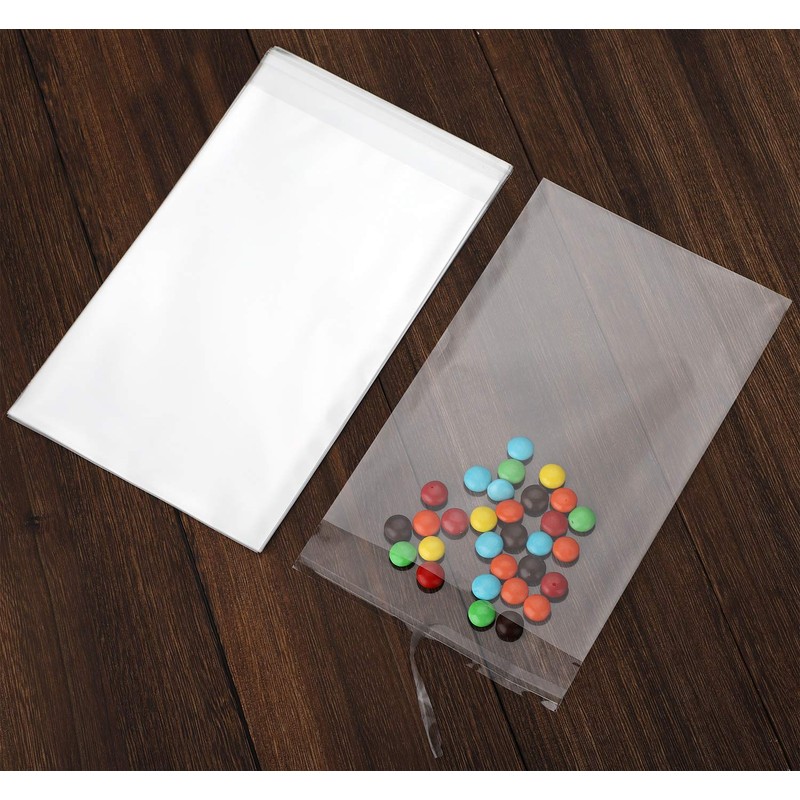50 pcs Clear 9" x 12" Self Seal Cello Cellophane
