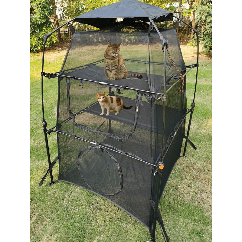 Hi Suyi Portable Large Pop Up Pet Cat Tents Enclosures