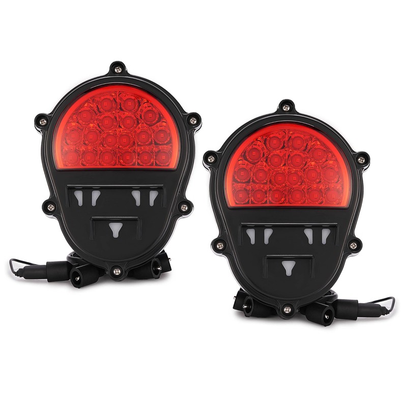 HECASA LED Pair Brake Light Compatible with Humvee M35 M998