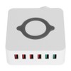 Intelligent Wireless Charging USB Station 6 Ports QC3.0 Fast Charge