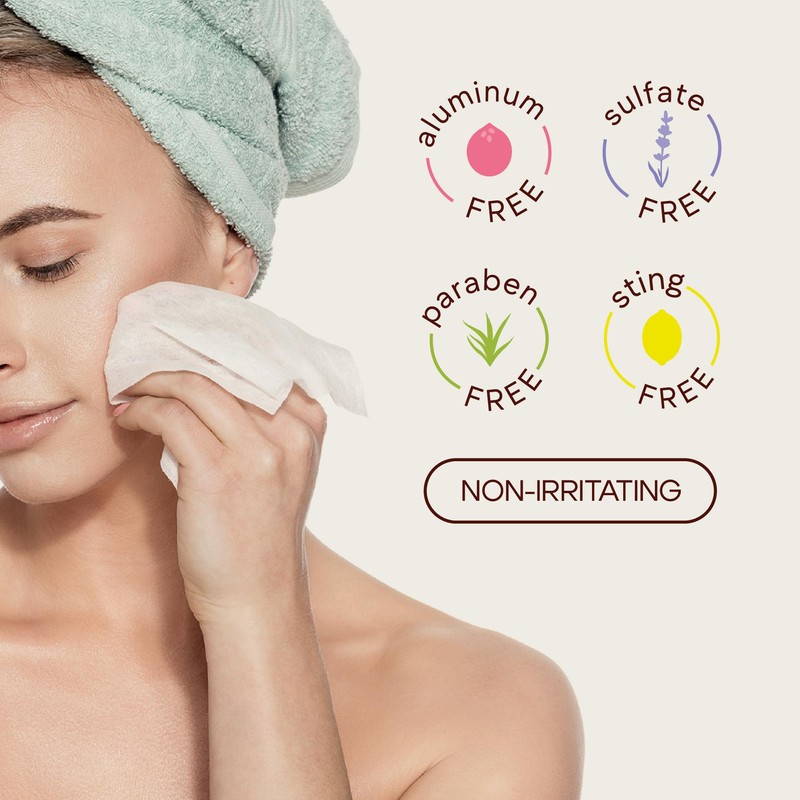 Liv Linen - Bamboo Deodorant Wipes - 30 count -