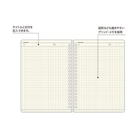 Laconic LFX-L04 Loose Leaf Grid Note A5 FLEX