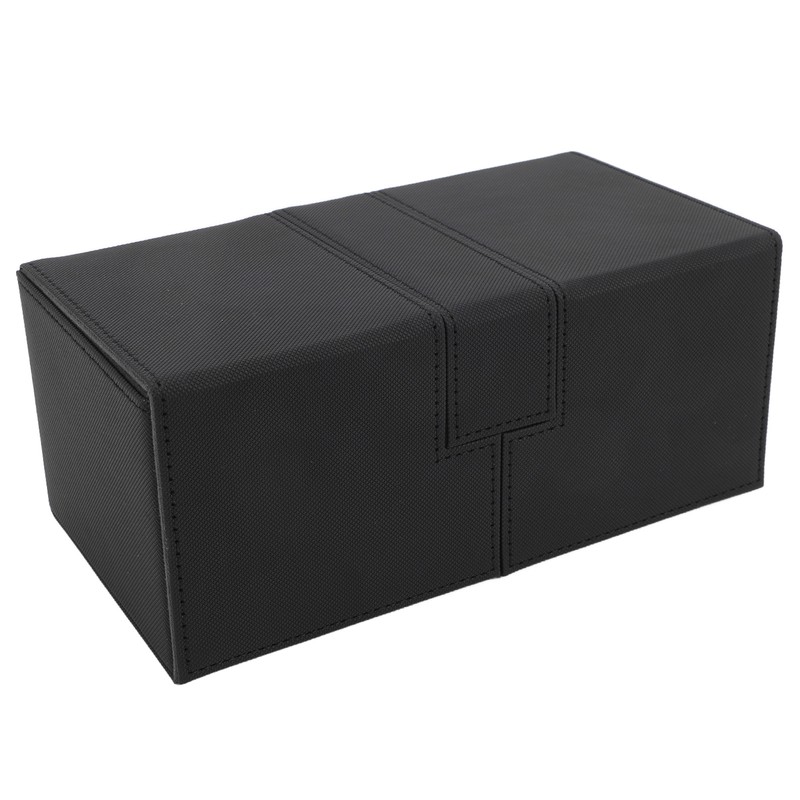 Card Deck Box with 3 Drawers Large Capacity Magnetic Closure