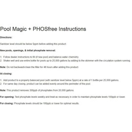 2) Natural Chemistry 05141 Spa Chemical Swimming Pool Magic PHOSfree - 1L Each