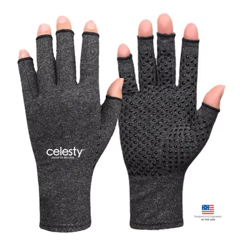 Celesty Guantes Artritis Reumatoide Térmicos Compresión S Chico