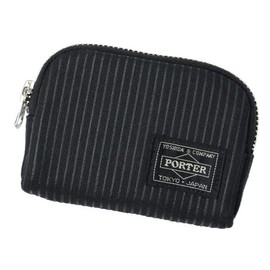 Porter 650-09782 Drawing Coin & Key Case, Black