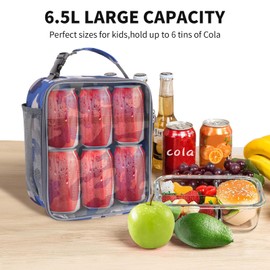 Minicoco Lunch Bag Insulated Lunch Bag Cooler Bag Portable Carrying Lunch Box Bag for Boys Girls Women Men to School Office Outdoor (Camouflage)