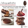 Valrhona Premium French Baking Dark Chocolate Discs (Feves). ORIADO 60%