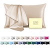 Natural Mulberry Silk Pillowcase for Hair and Skin Standard Size