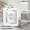 MAYITOP Bathroom Vent Cover BP46 BP90 With Springs Replacement Bathroom
