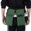 Garden Tool Storage Bag Waist Belt Hanging Bag 4 Pockets
