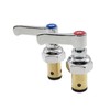 Meyffon Handle Stem Assembly Hot & Cold Compatible with T&S